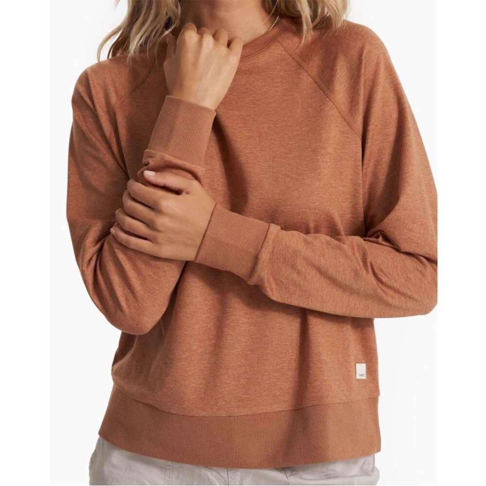 Vuori Halo Crew Palo santo heather